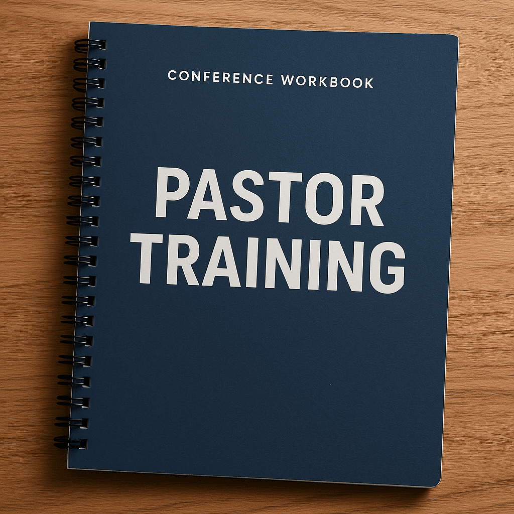 Pastor training from 2025 July Newsletter.